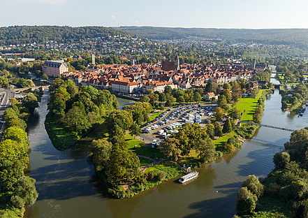 Zusammenfluss_von_Werra und Fulda (Hann. Münden Marketing GmbH) Zusammenfluss_von_Werra und Fulda
