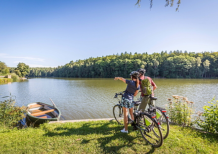 Am Hammersee in Bodenwöhr (Oberpfälzer Wald/Fotograf Thomas Kujat)